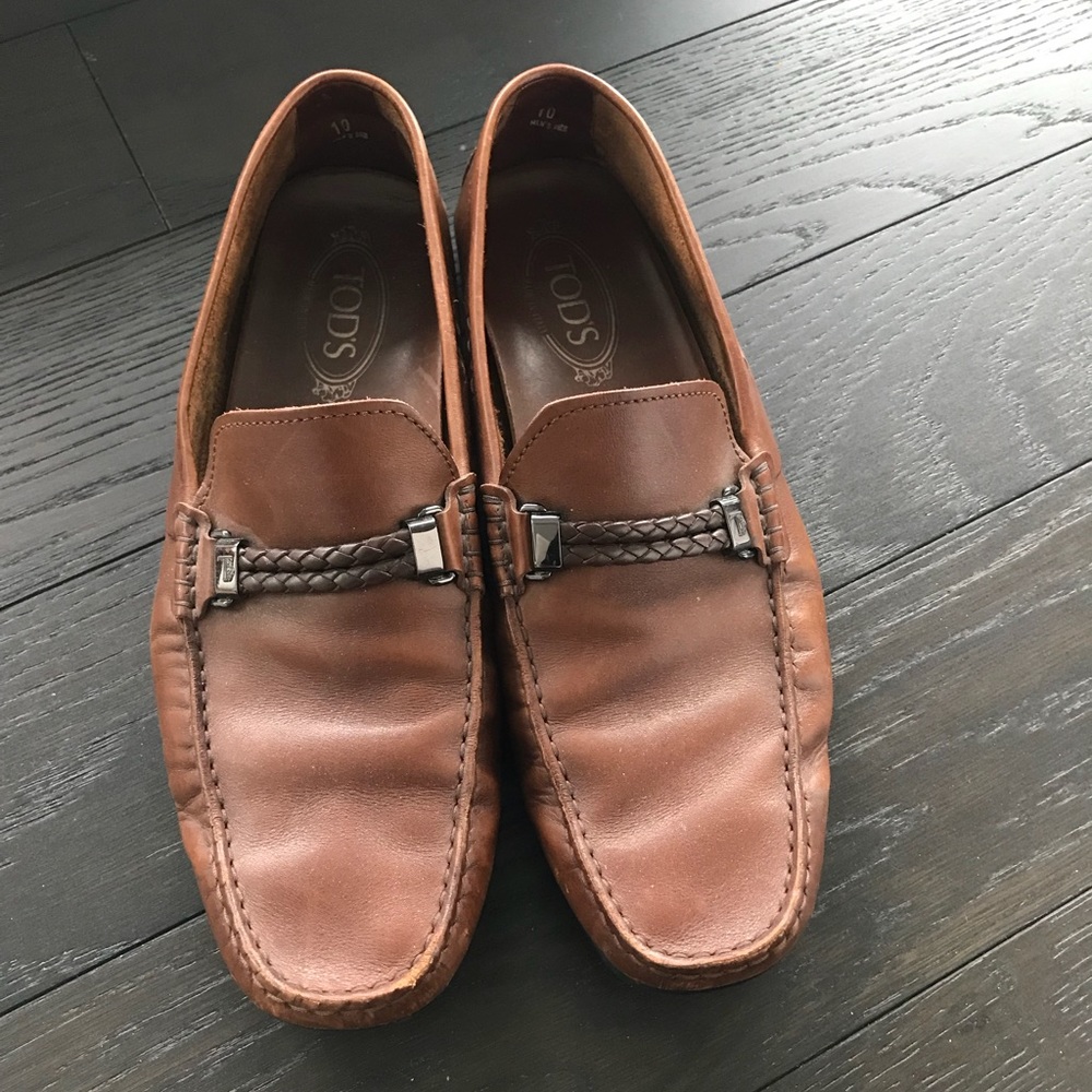 Men’s Tods loafers size 10